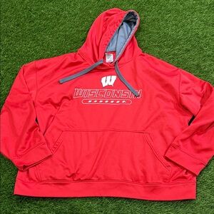 Pro Edge Apparel Wisconsin Badgers Hooded Sweatshirt